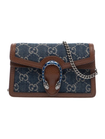 GG Denim Dionysus Super Mini