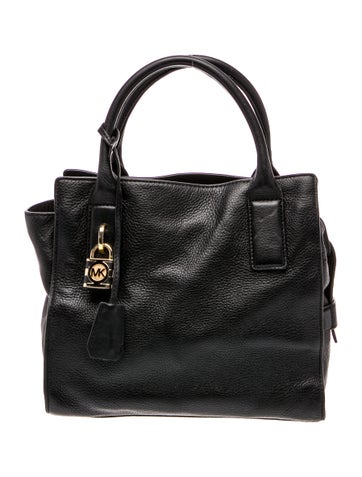 Leather Top Handle Bag