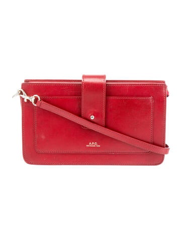 A.P.C. Leather Crossbody Bag