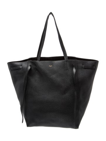 Leather Cabas Phantom w/Belt Medium