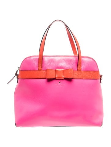 Leather Top Handle Bag