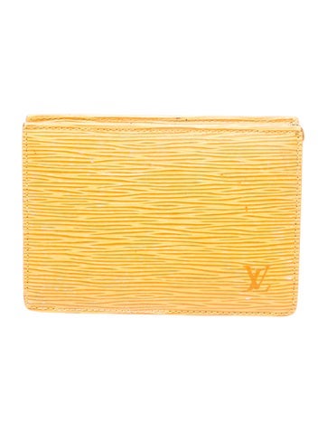 Epi Leather Pouch