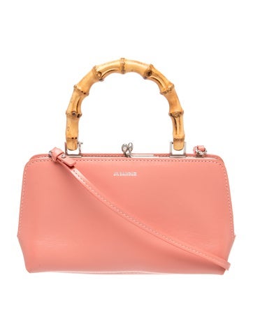 Leather Top Handle Bag