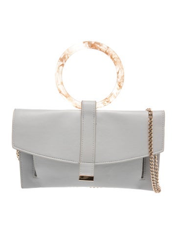 Badgley Mischka Leather Clutch