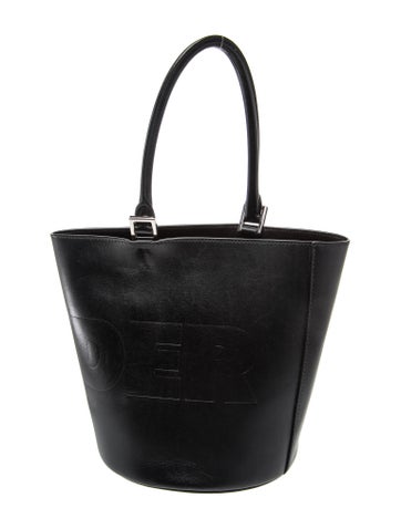 Leather Bucket Bag