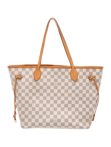 Damier Azur Neverfull w/Pouch MM