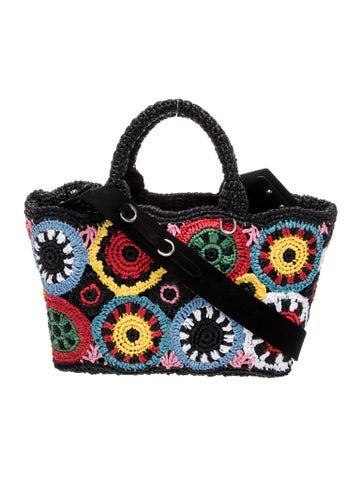 Raffia Grass Top Handle Bag