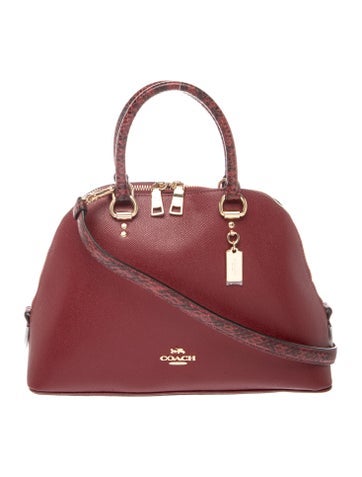 Leather Top Handle Bag
