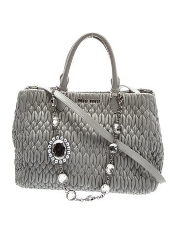 Leather Top Handle Bag