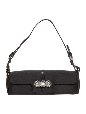 Satin Shoulder Bag
