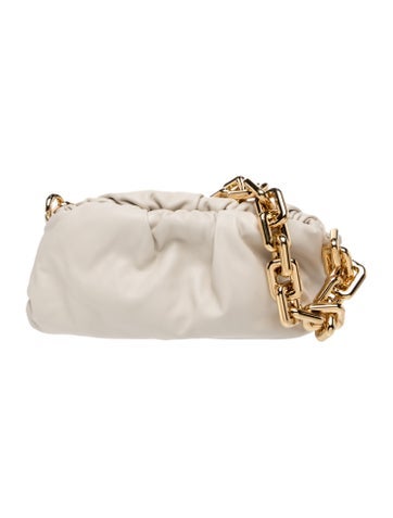 Calfskin Chain Pouch