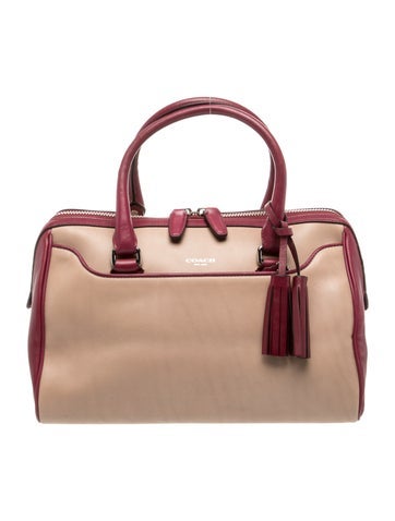 Leather Top Handle Bag