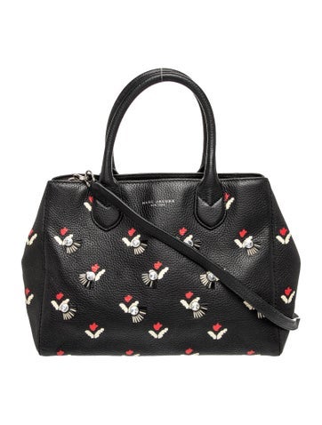 Leather Top Handle Bag