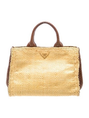 Enameled Metal Triangle Top Handle Bag