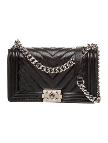 Medium Chevron Boy Bag
