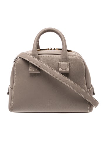 Carolina Herrera Leather Top Handle Bag