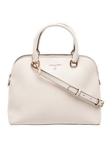 Saffiano Leather Top Handle Bag