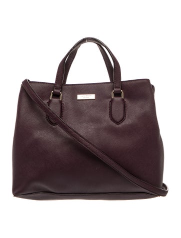 Saffiano Leather Top Handle Bag