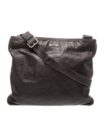 GG Signature Messenger Bag