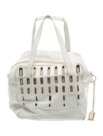 Leather Top Handle Bag
