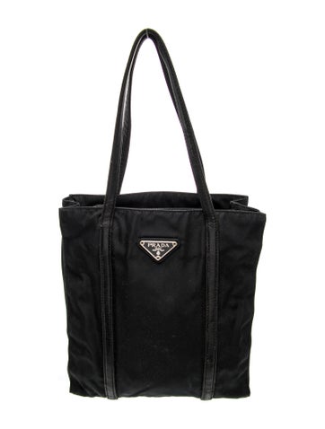 Tessuto Nylon Top Handle Bag