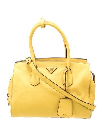 Vitello Daino Leather Top Handle Bag