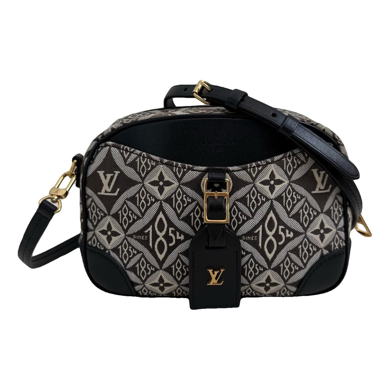 Louis Vuitton Deauville leather handbag