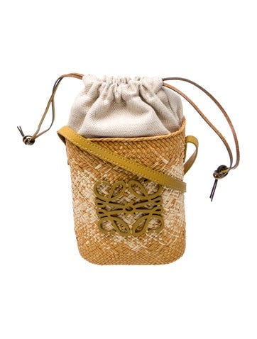 Straw Bucket Bag 2023