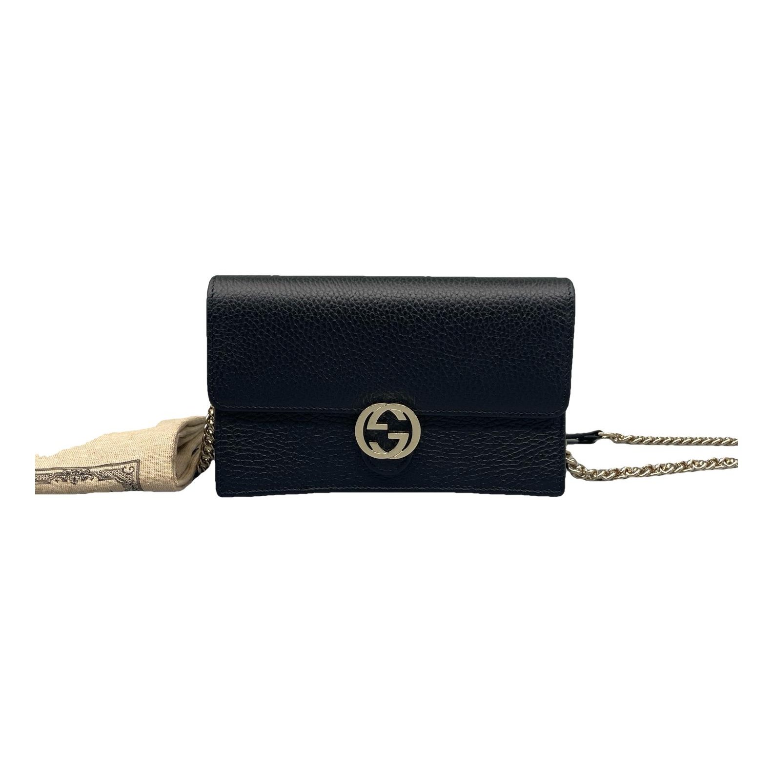 Gucci Interlocking leather handbag