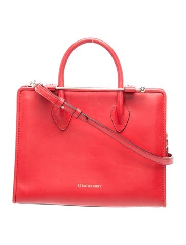 Leather Top Handle Bag