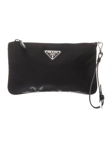 Tessuto Nylon Clutch