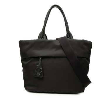 Nylon Tessuto Reversible Satchel
