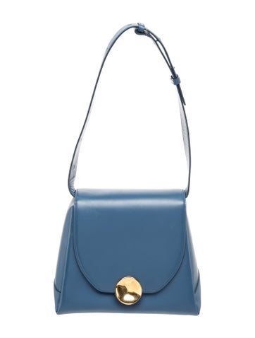 Leather Victor Shoulder Bag Small