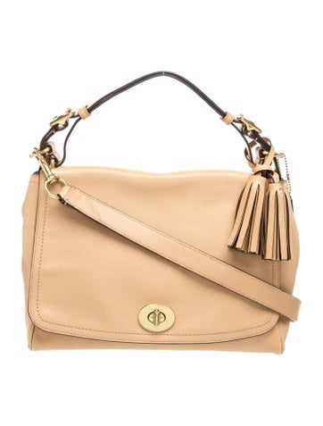 Leather Top Handle Bag