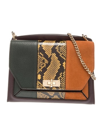 Leather Top Handle Bag