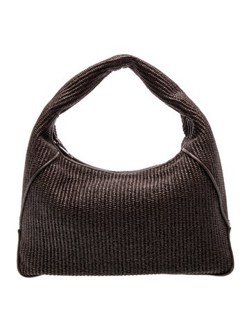 Raffia Shoulder Bag