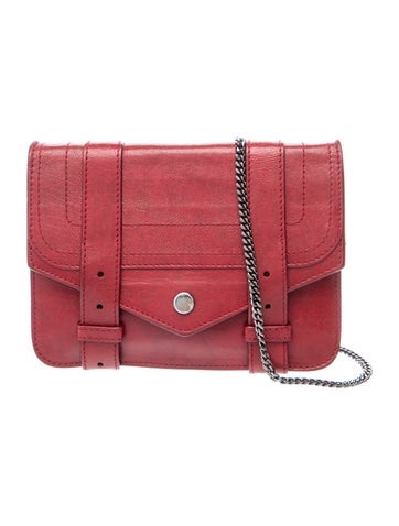 Leather PS1 Wallet on Chain Large