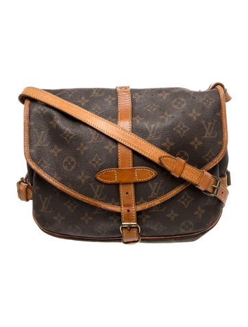 Louis Vuitton LV Monogram Saumur MM Vintage