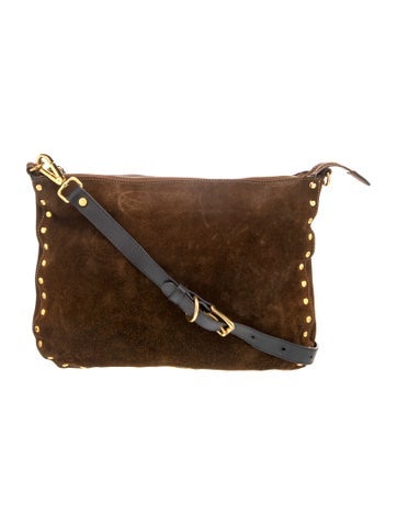 Suede Crossbody Bag