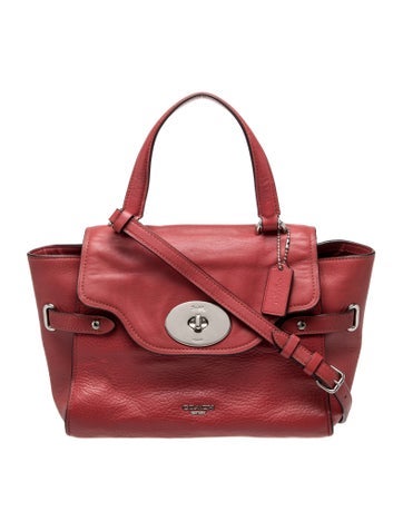 Leather Top Handle Bag