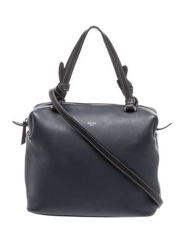 Leather Top Handle Bag