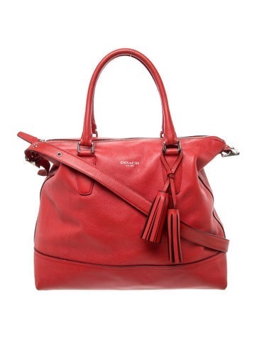 Leather Top Handle Bag