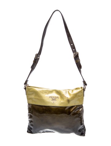 Vernice Leather Shoulder Bag