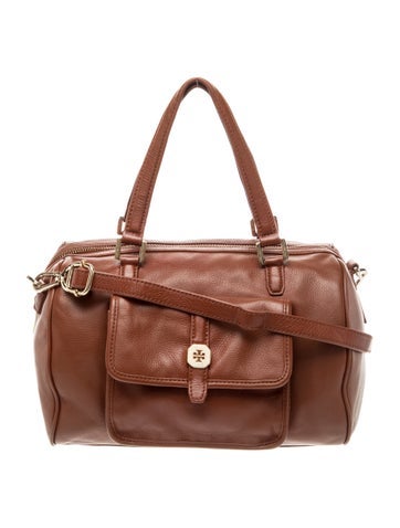 Leather Top Handle Bag