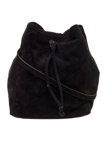 Suede Bucket Bag