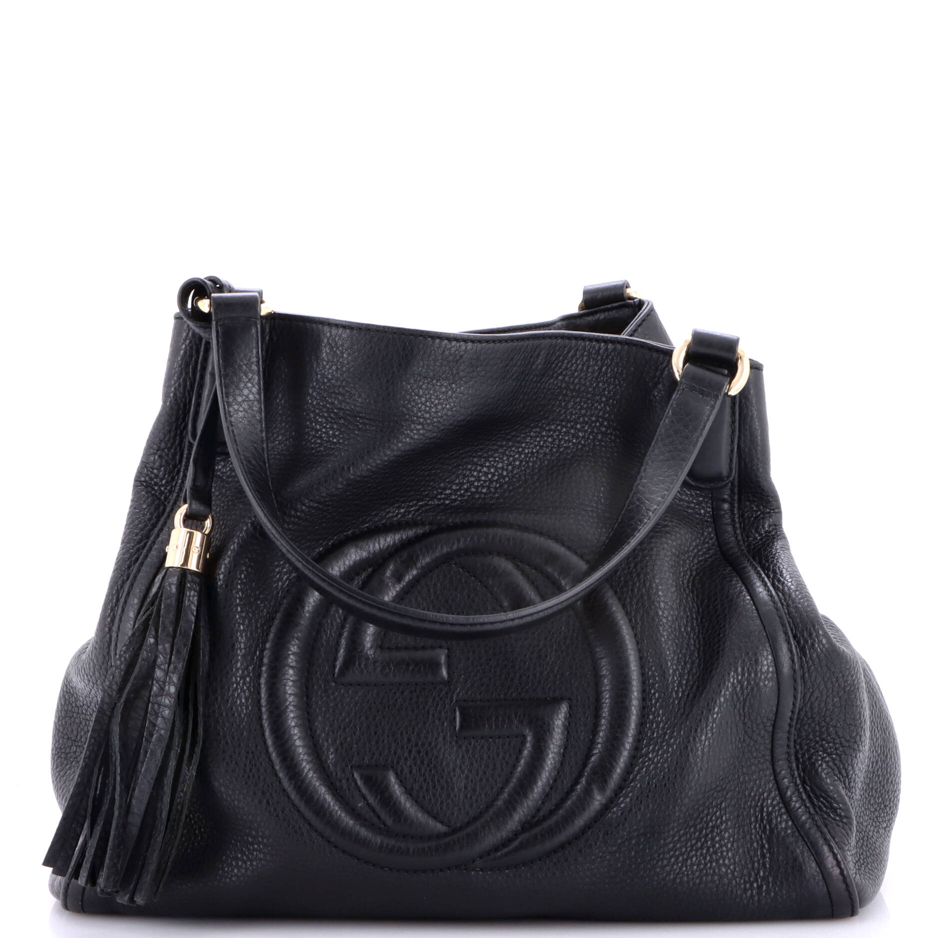 Gucci Soho Shoulder Bag Leather Medium