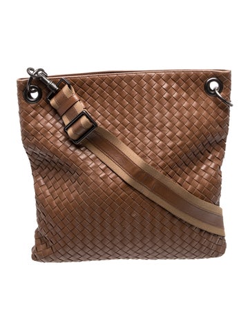Intrecciato Messenger Bag