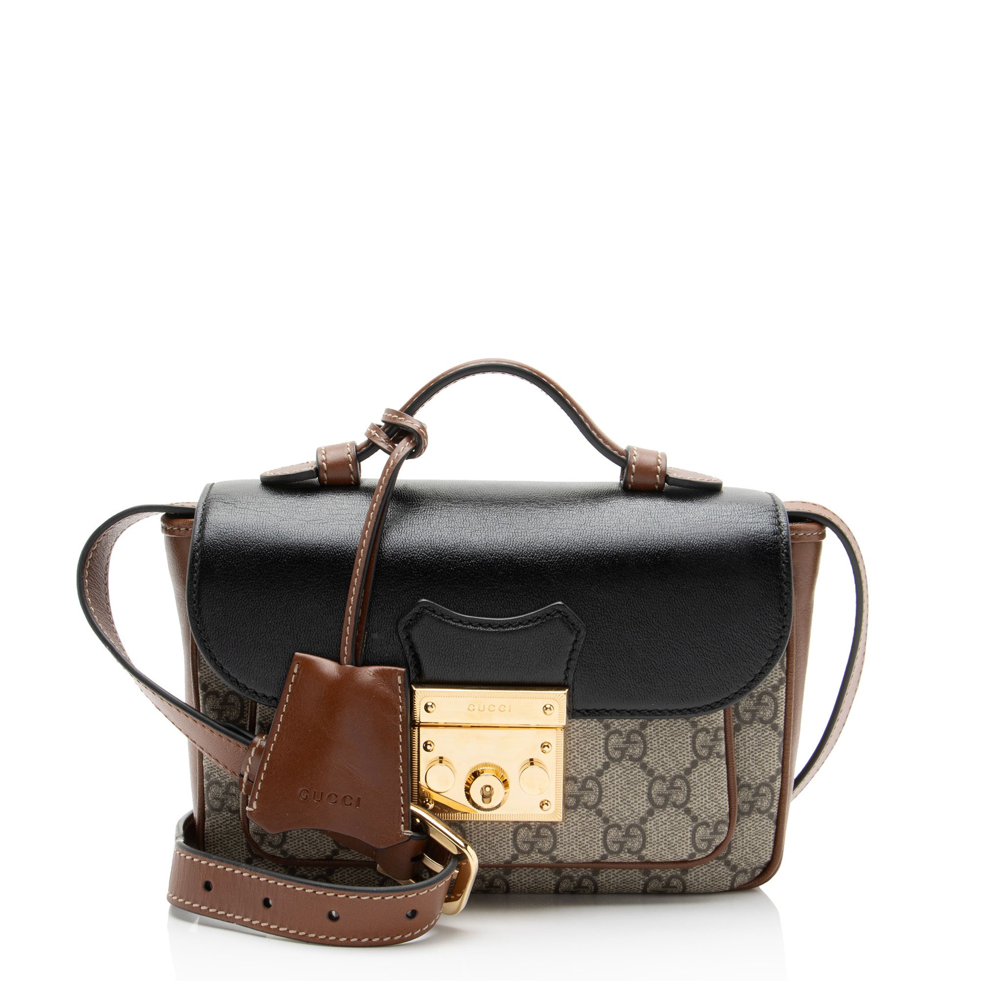 Gucci Padlock cloth crossbody bag