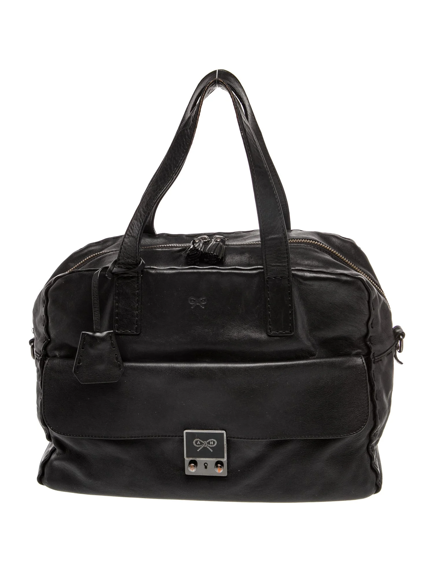 Anya Hindmarch Leather Top Handle Bag Vintage
