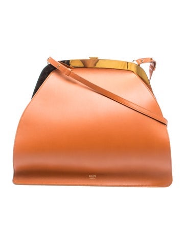 Leather Celine Doctor Pouch in Supple Natural Calfskin Medium